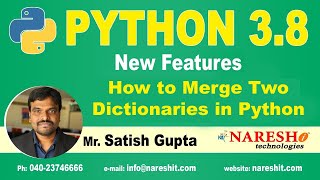 Python New Features | How to Merge Two Dictionaries in Python