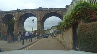 Drive through English Countryside, Knaresborough to Ribblehead Viaduct 4K