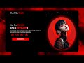 Create A Responsive Portfolio Website Using HTML CSS and Javascript - Easy Tutorial