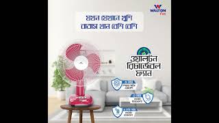 Walton I 12 Inch Rechargeable Fan