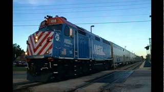 METX 108 #2135 Departs Grayslake