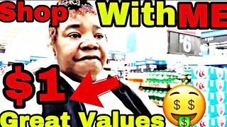 I FOUND THE BIGGEST DEALS EVER IN WALMART $1 NO WAY‼️BUDGET FRIENDLY + DISABLED SHOPPING