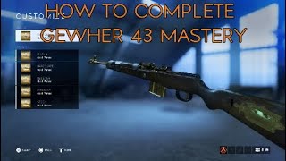 Battlefield V - Gewehr 43 Mastery (BFV Gewehr 43 Gold Plated)