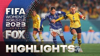 Japan vs. Sweden Highlights | 2023 FIFA Women's World Cup | Quarterfinals