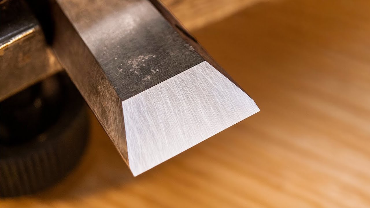 The Easy Way To Sharpen A Chisel To A Carpenter S Razor Sharpness Youtube
