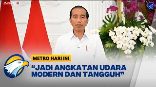 Ucapan Selamat HUT ke-77 TNI AU oleh Presiden Jokowi