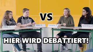 Jugend debattiert an der Realschule plus Am Scharlachberg, Bingen