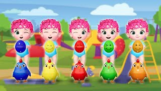 Color Chickens | Color Egg | Baby Song | Kids Songs