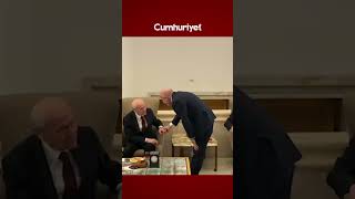 Devlet Bahçeli ile CHP'li Sarıgül ve Öztunç'un samimi görüntüleri dikkat çekti