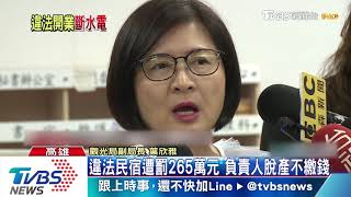 民宿爆違法營業7年多　遭強制斷水斷電