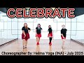 Celebrate - High Beginner - Choreo:Helma Yoga (INA) - July 2025