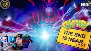 FORTNITE GALACTUS EVENT! Will we win? Then chatting. Midas Rex skin!