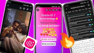 Honista v10.2 ⚙️ Secret Settings | iOS Instagram on Android | Honista New Features | iPhone Story