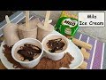 Milo Ice Cream | How to make home made ice cream (no ice cream maker)