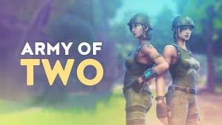 ARMY OF TWO ft. Tfue | 2v20+ - 50vs50 MODE (Fortnite Battle Royale)