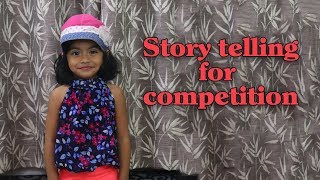 Story telling competition for kids/ Boy and cashewnuts