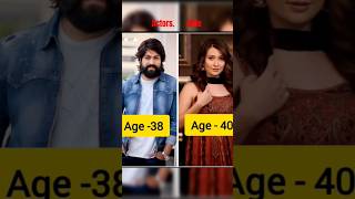 South actor and their wife age difference 😘💗👫Allu Arjun Surya Nithin Yash Radhika #couple ✨Bollywood