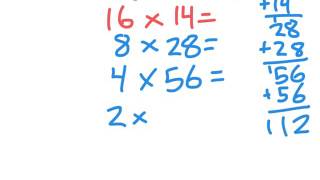 Halving and Doubling