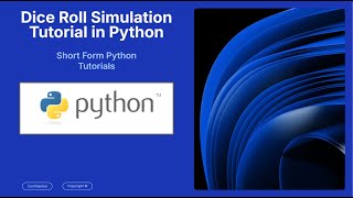 Simulate Dice Rolls in Python with Random & Matplotlib | Project & Plotting for Beginners