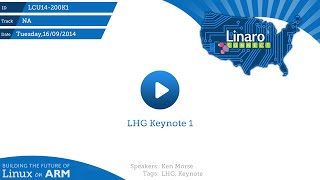 LCU14 : LHG Keynote 1