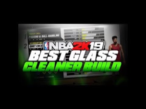 NBA 2K19 BEST GLASS CLEANER BUILD... BEST PF GLASS ??? - YouTube