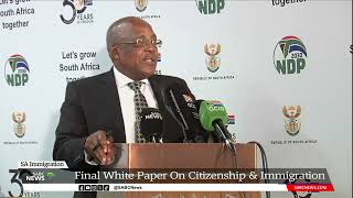 Home Affairs briefing on White Paper on Citizenship, Immigration and Refugee pro