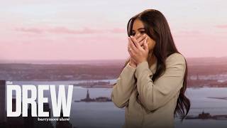 Lea Michele Has Emotional Reaction to Special Surprise from Drew Barrymore | The Drew Barrymore Show