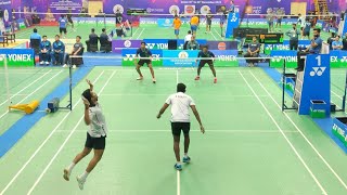 SARAVANAN/PURUSHOTHAMAN V/S SUNJITH/SHIVVAM SENIOR NATIONAL BADMINTON CHAMPIONSHIP 2023 GUWAHATI