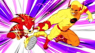 Sonic vs Reverse Flash - (DC x Sonic the Hedgehog) Sprite Animation #29