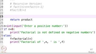 Recursion: Lecture-17