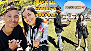 Finally Riya Ko Kar Diya Propose ? Kya Riya Mujhe Haa Bolegi,❤️‍🩹 #accidentnews #viral #youtuber