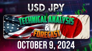 Latest USDJPY Forecast and Technical Analysis for October 9, 2024