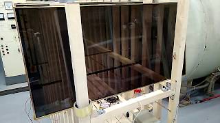 Black electrochromic glass test (Organic technology)