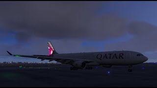 *MSFS 2024* Qatar A330 from Manchester to London Heathrow #msfs #msfs2024 #qatarairways #a330 #live