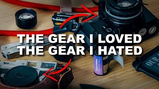 THE CAMERA GEAR I LOVED/HATED THIS YEAR.