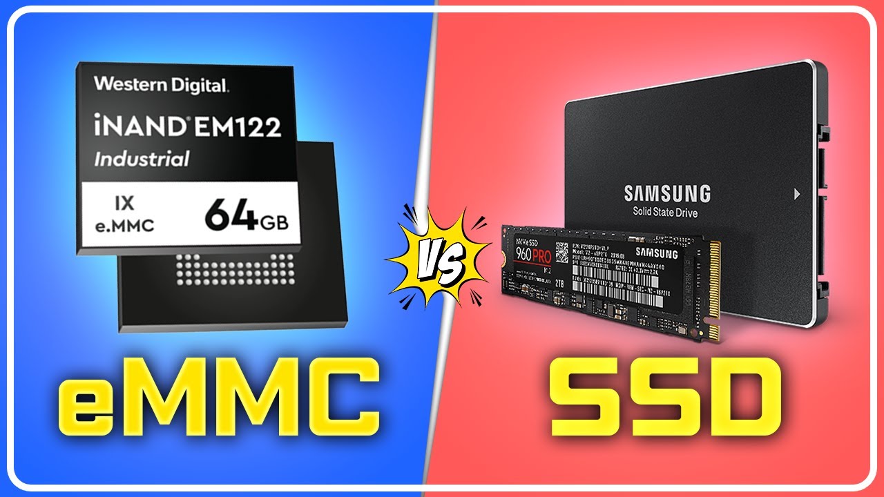 EMMC Vs SSD [Detailed Comparison] - YouTube