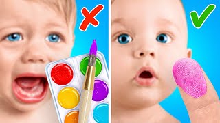 PAINTING HACKS FOR THE BEGINNERS || Easy Way To Become A Real Artist