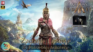 ASSASSIN'S CREED ODYSSEY #4 | Zadanie Losowe | Potrzebuję bohatera #assassinscreedodyssey