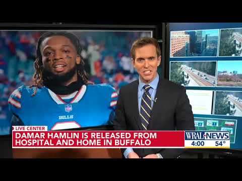 Bills Safety Damar Hamlin Released From Hospital; Back In Buffalo To ...