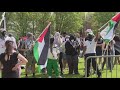 Group protests at Case Western Reserve University amid Israel-Hamas war