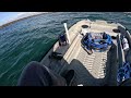 huge waves on a pond prowler mission bay quest angler 10 2 bass raider haulover inlet