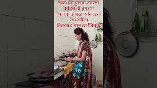 #प्रत्येक घरात स्त्रियांना मान समान मिळाल्याचं पाहिजे#मराठी #subscribemychannel