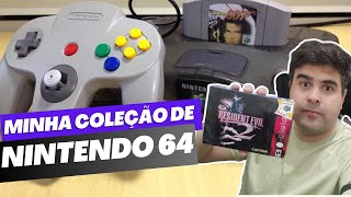 OLHA ESSA COLEÇÃO DE NINTENDO 64 QUE INSANA