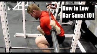 HOW TO LOW BAR SQUAT CORRECTLY: Proper Form for Building Muscle + Strength