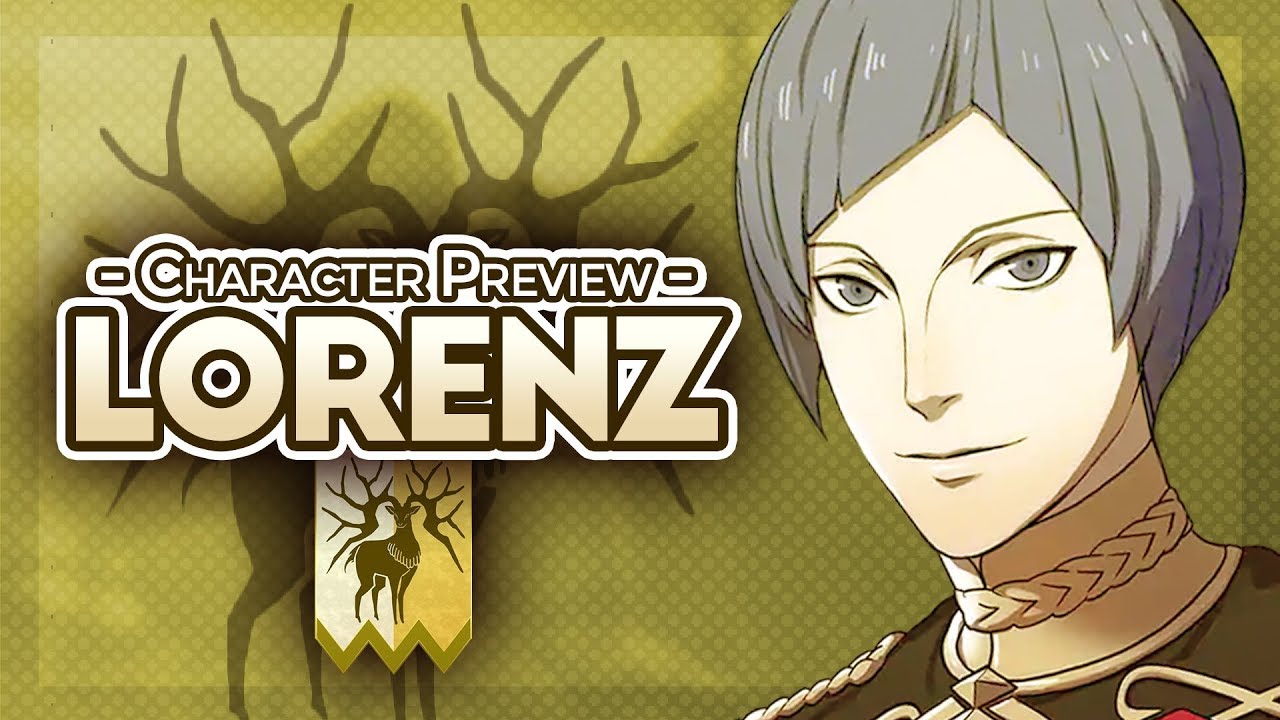 Fire Emblem Three Houses Character Preview: Lorenz - YouTube