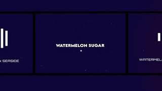 WATERMELON SUGAR × SEASIDE [Lyrics] | 360° Video!!🤯 | GSK 8D SOUNDS