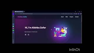 🚀 Personal Portfolio Website | HTML, CSS & JavaScript Project | AI & Web Development