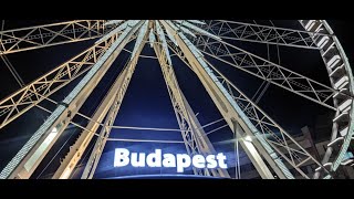 BUDAPEST EYE -  FERRIS WHEEL OF BUDAPEST BY NIGHT -  #BUDAPEST #BUDAPESTEYE