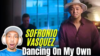 REACTION | Sofronio Vasquez  - Dancing On My Own Ft and Jim Mahonny (Audition tape)