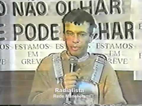 Em 1993, greve tirou Manchete do ar em SP e virou notícia na Globo